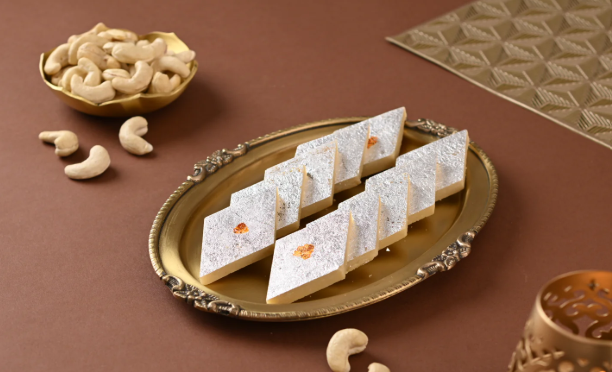 Kaju Katli (Cashew Barfi)